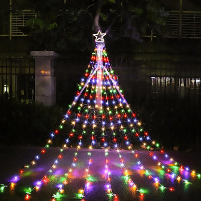 LED Christmas Star Waterfall lights