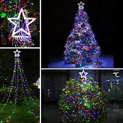 LED Christmas Star Waterfall lights