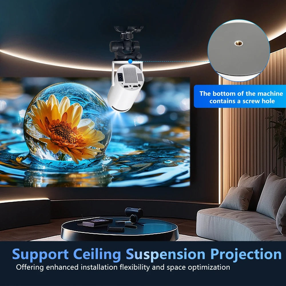 The HY300 PRO 4K projector