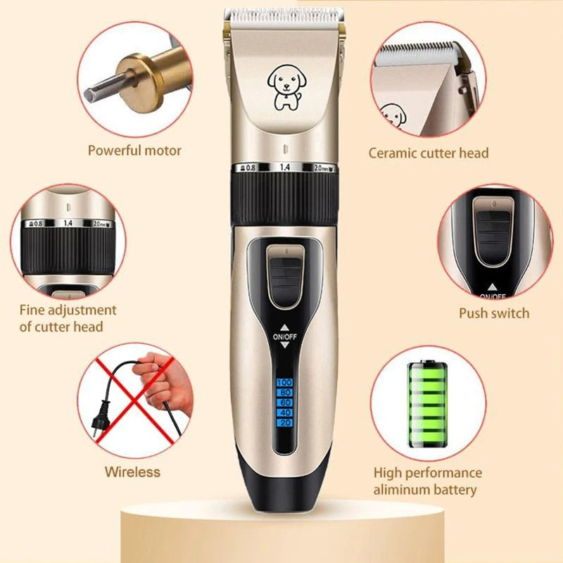 Trimmer Shaver Set for Pets