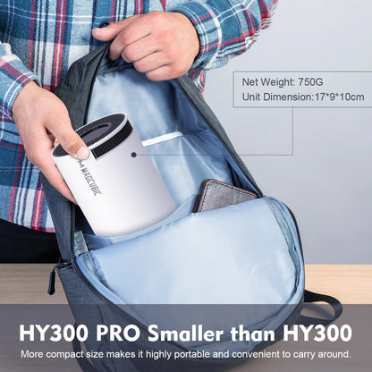 The HY300 PRO 4K projector