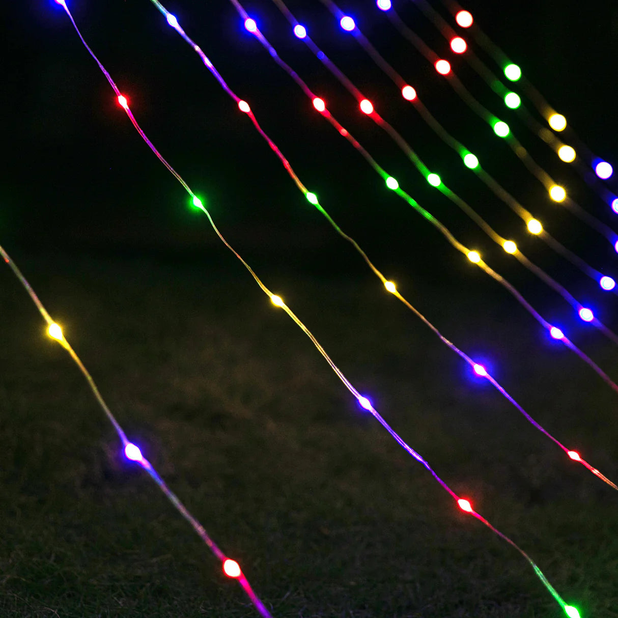 LED Christmas Star Waterfall lights